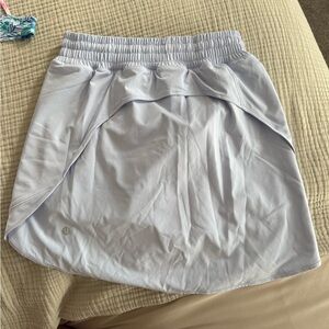 lululemon athletica Soft Gray Mini Skirt (skort)